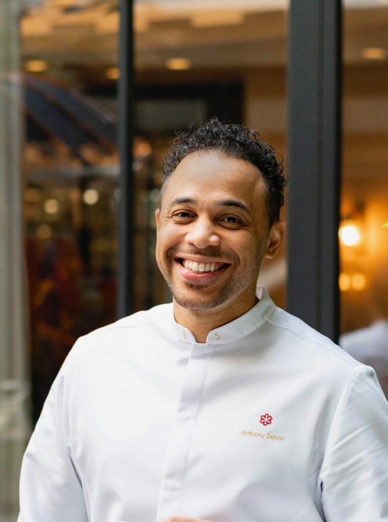 restaurant Bormes les Mimosas Le Mirage Le chef du restaurant Anthony Denon